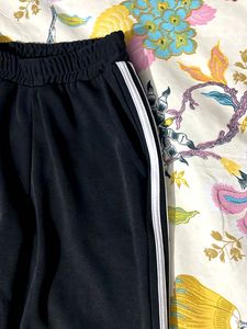 Black &amp; White Track Pants