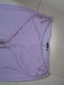 Never Used Flared Legged Trendy Lavender Trousers