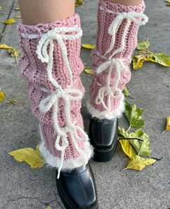 Cute White Crochet Warmer Or Socks