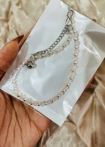 Pastel Pink anklet