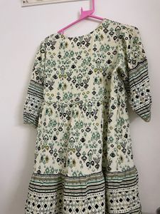 Patterned Mini Dress