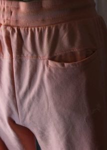 Abof Peach Cotton Pant