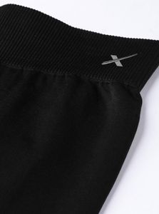 Hrx Women Stretchable Black Tights