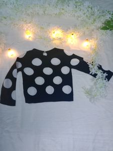 First Cry Quality Only In 99rs Polka Dot Sweater