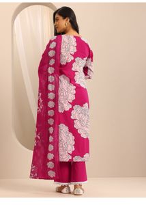 Floral Print Kurta Set