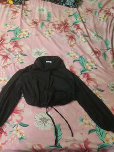 Black Crop Top