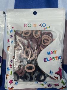 Hair Elastics - 3 Packs