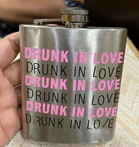 Steel Brand New Whiskey Flask