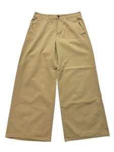 Khaki Wide Leg Pants
