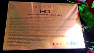 New Swiss Beauty HD Professional Eyeshadow Palette