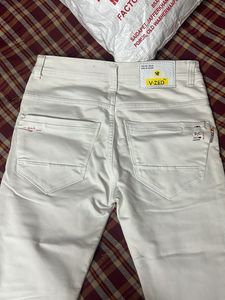 White Denim Jeans