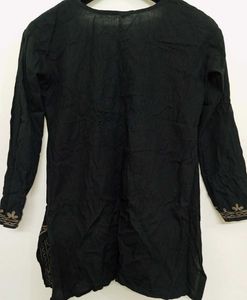 Embroidered Black Kurti🎉