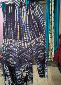 Stylish Blue &amp; White Palazzo Pants