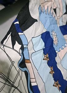 Nautical Print Wide Leg Palazzo