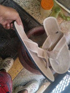 Woven Thong Slippers