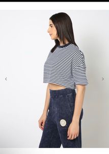 Striped Crop Top