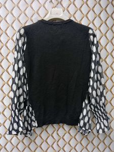 New With Tag Asthetic Cute Dotted Pullover