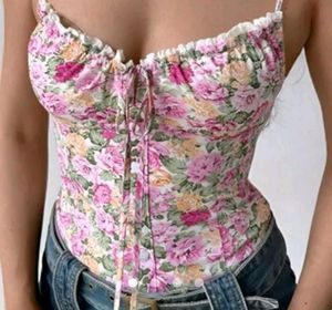 Cutesy Floral Top
