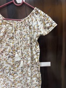 Floral Off-Shoulder Top