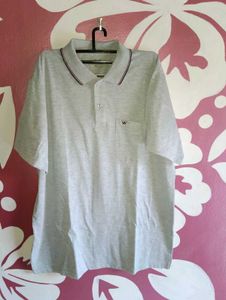 Grey Lois Polo TShirt