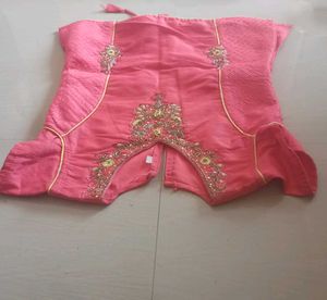 Red And Yellow Lehanga With Net Chudidhar