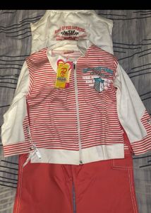 Cute set of 3 Bow outfit for girls