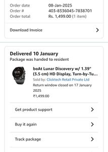 Boat Lunar Discovery Smartwatch