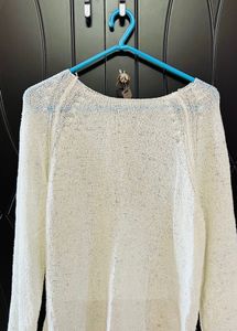 Elegant Knit Pullover Shrug