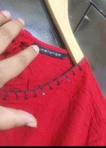 Red Top Tunic For Girl Or Woman 38 Bust