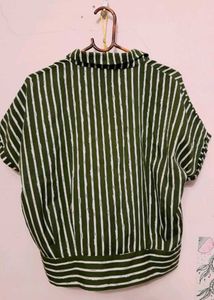 Striped Green Shirt