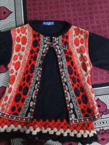 Retro Red Knit Cardigan