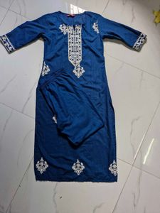 Daily Wear Kurti Pant And Dupatta Set