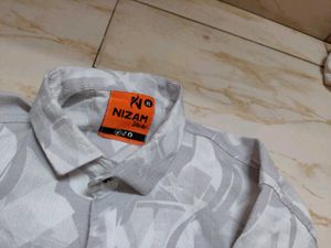 Nizam Patterned Casual Shirt