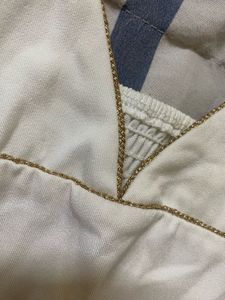 White Spaghetti Strap Crop Top