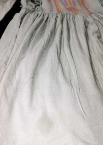 embroidered Frock Dress
