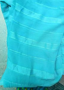 Sea Green Saree