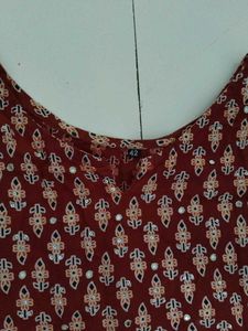 Floral Print Kurta