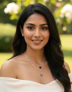 Layered Pearl &amp; Charm Necklace