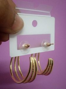Hoop Earrings-Anti Tarnish- Office Wear Ear Rings