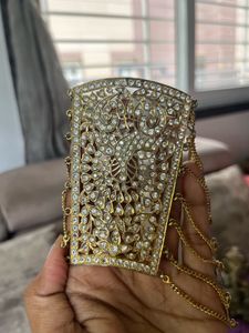 Gold Statement Cuff Bracelet