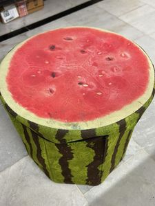 Watermelon Fruit Shape Stool Cum Storage