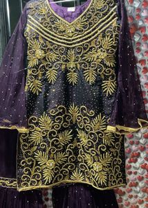 💜Heavy Party Wear Dress