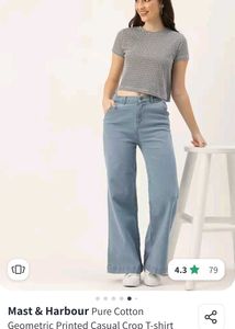 Patterned T-shirt