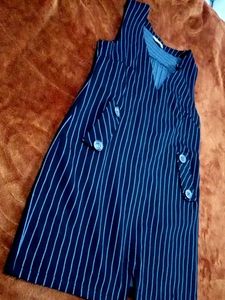 Striped Sleeveless Dress