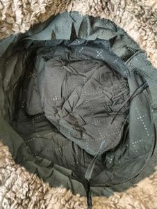 Fuzzy Gray Bucket Hat flawless condition 👍🏻