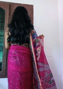 Beautiful Printed Saree💗