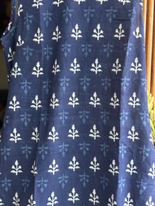 Indigo Cotton Kurti