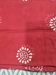 Brown Kurta Set With Bandhani Odhani