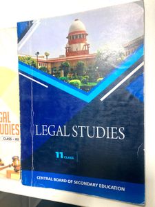 Class-11th &amp; 12th Legal Studies Book (NCERT&amp;CBSE)