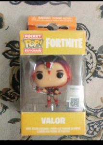 Authentic Funko Pop! Fortnite Valor Vinyl Keyring